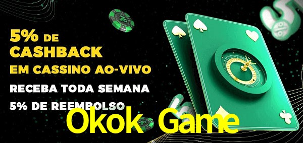 Promoções do cassino ao Vivo Okok Game